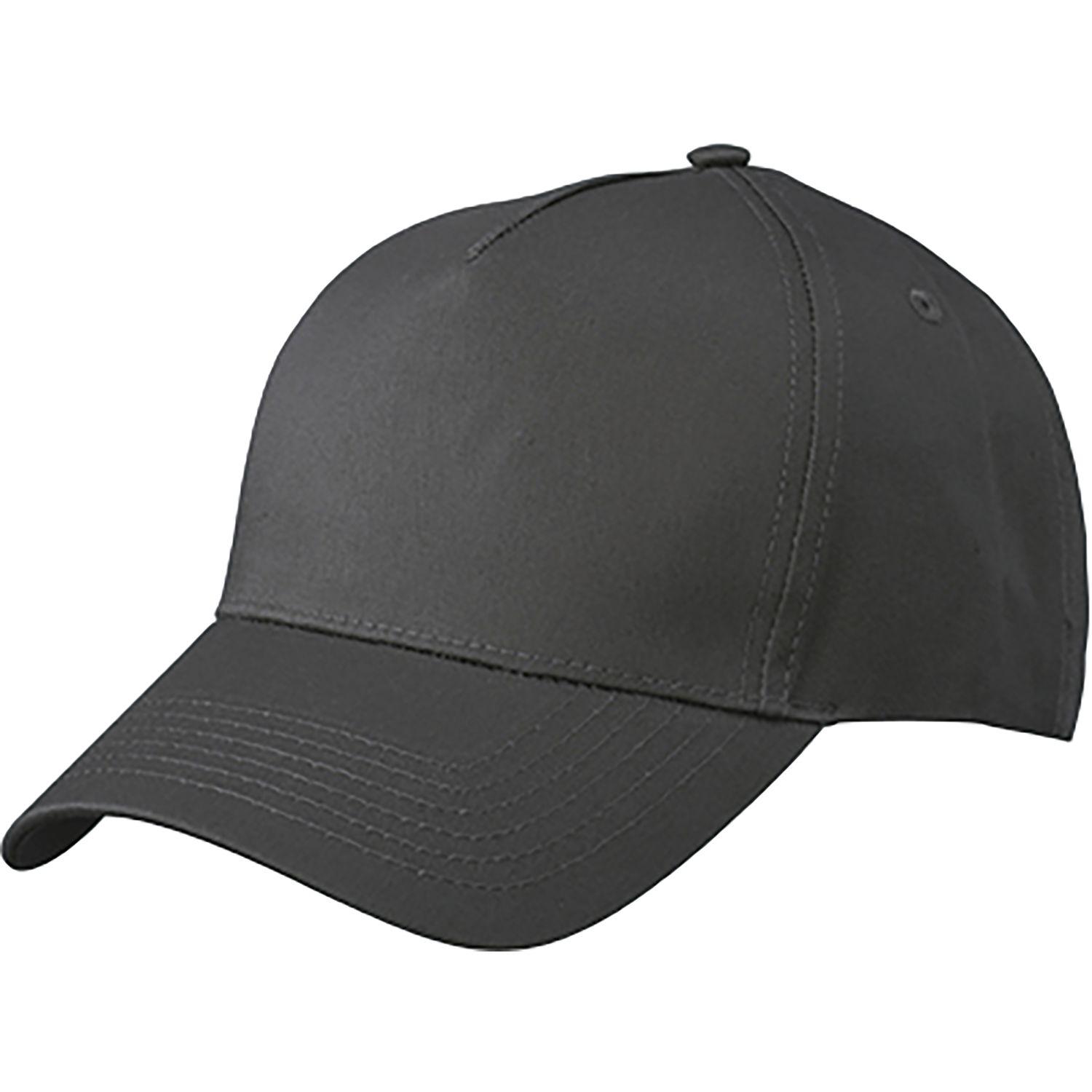 Kappe 5 Panel MB 6117 Farbe graphite One Size