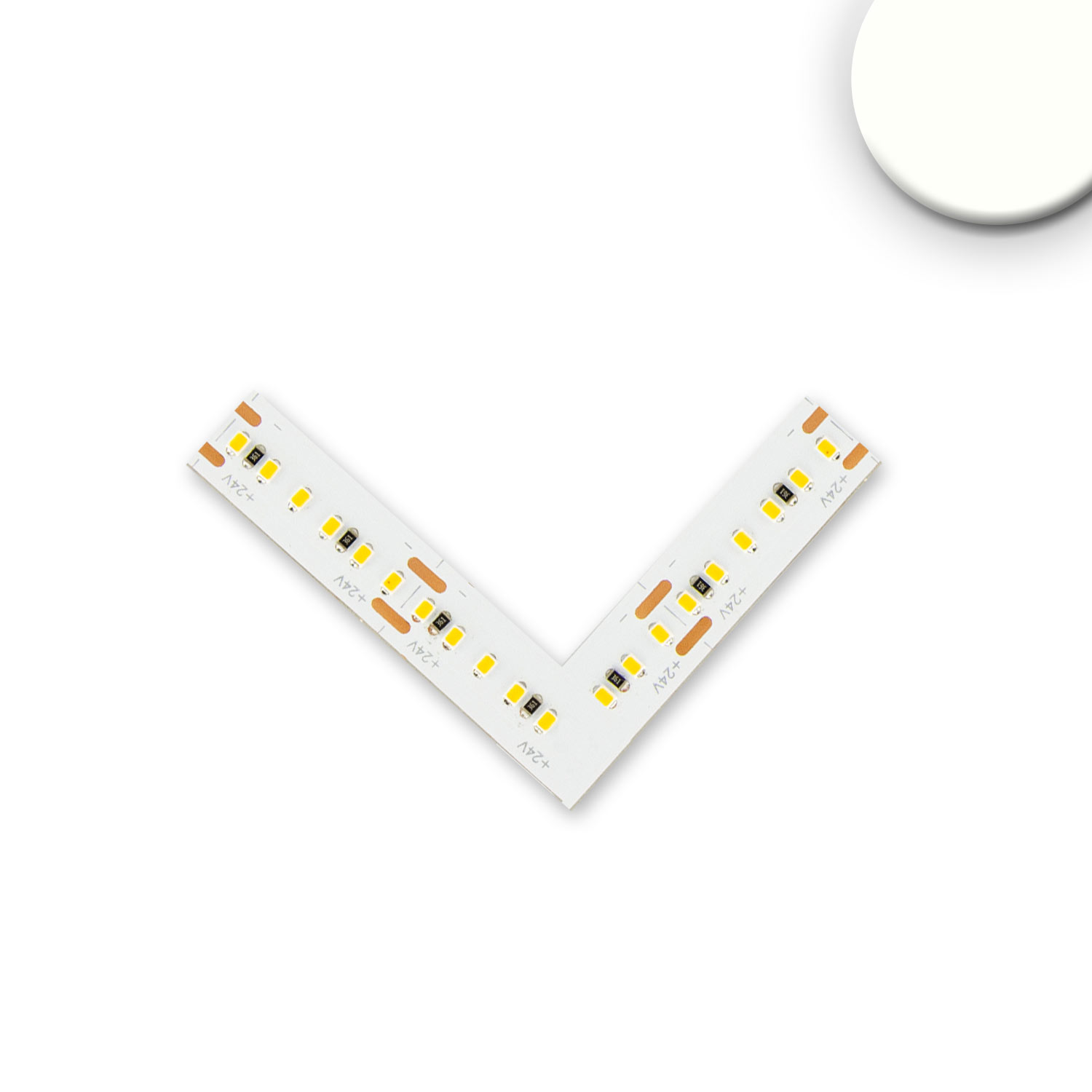 ISOLED Eckverbindung leuchtend 0,5W für CRI940 Linear10 Flexband 24V DC 10W IP20 ISOLED Eckverbindung leuchtend 0,5W für CRI940 Linear10 Flexband 24V DC 10W IP20