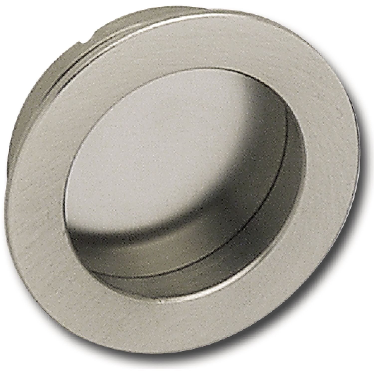Porro Muschelgriff Ogma ø 48,5mm Einlass ø 40mm Messing vernickelt matt