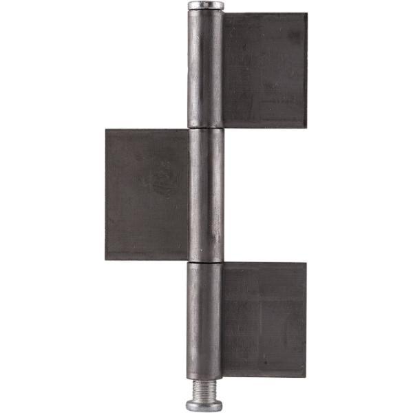 schwarte Konstruktionsband 3-teilig 230 x 50 x 4 mm, Stahl blank