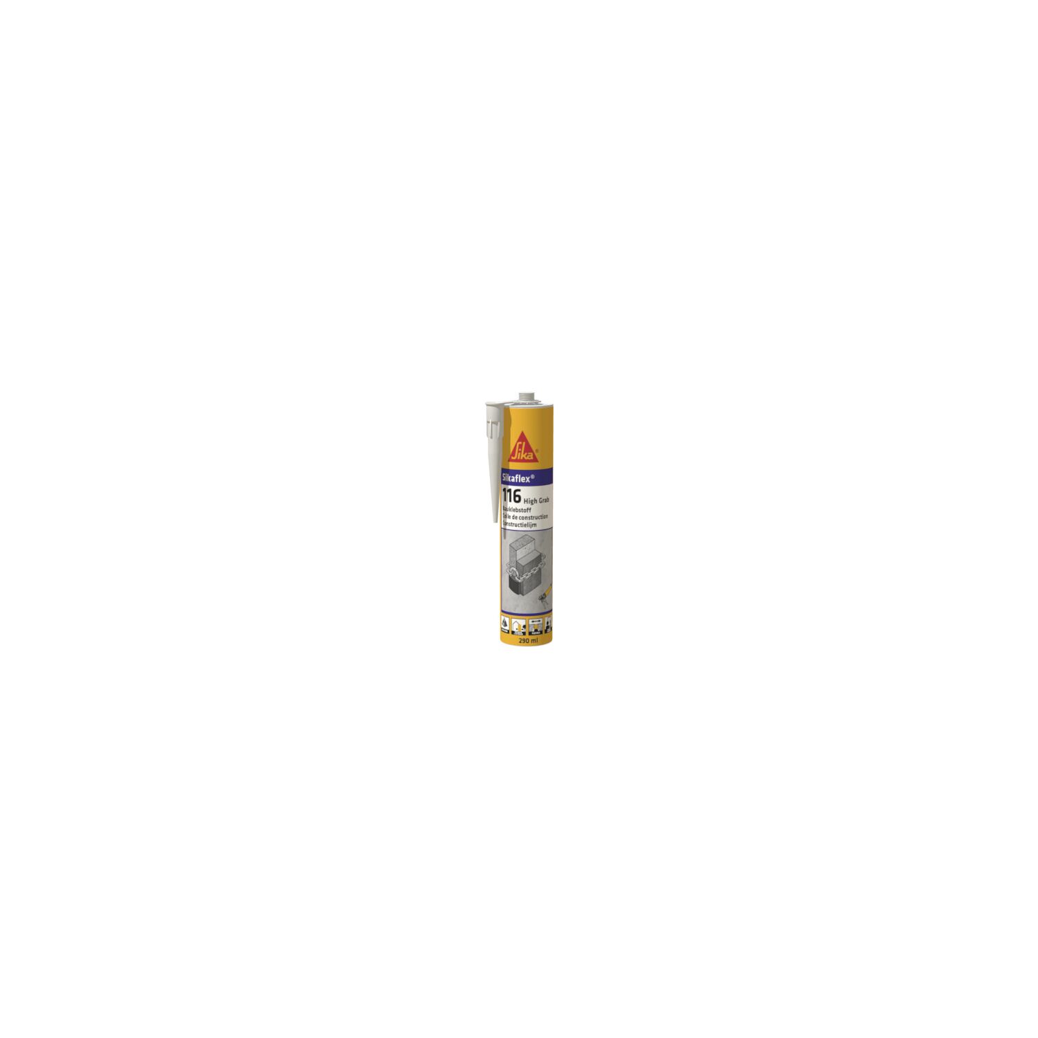 Sika Baumontageklebstoff SIKA Sikaflex-116 High Grab weiß 290ml