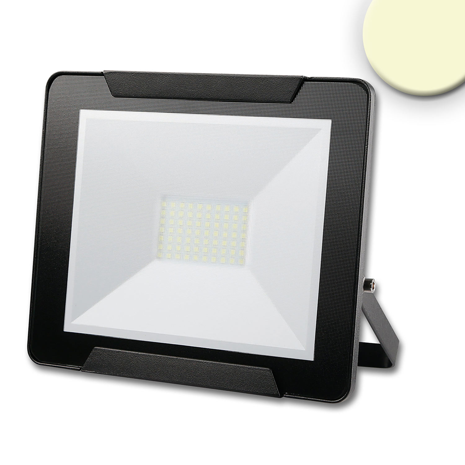 ISOLED LED Fluter 50W warmweiß schwarz IP65