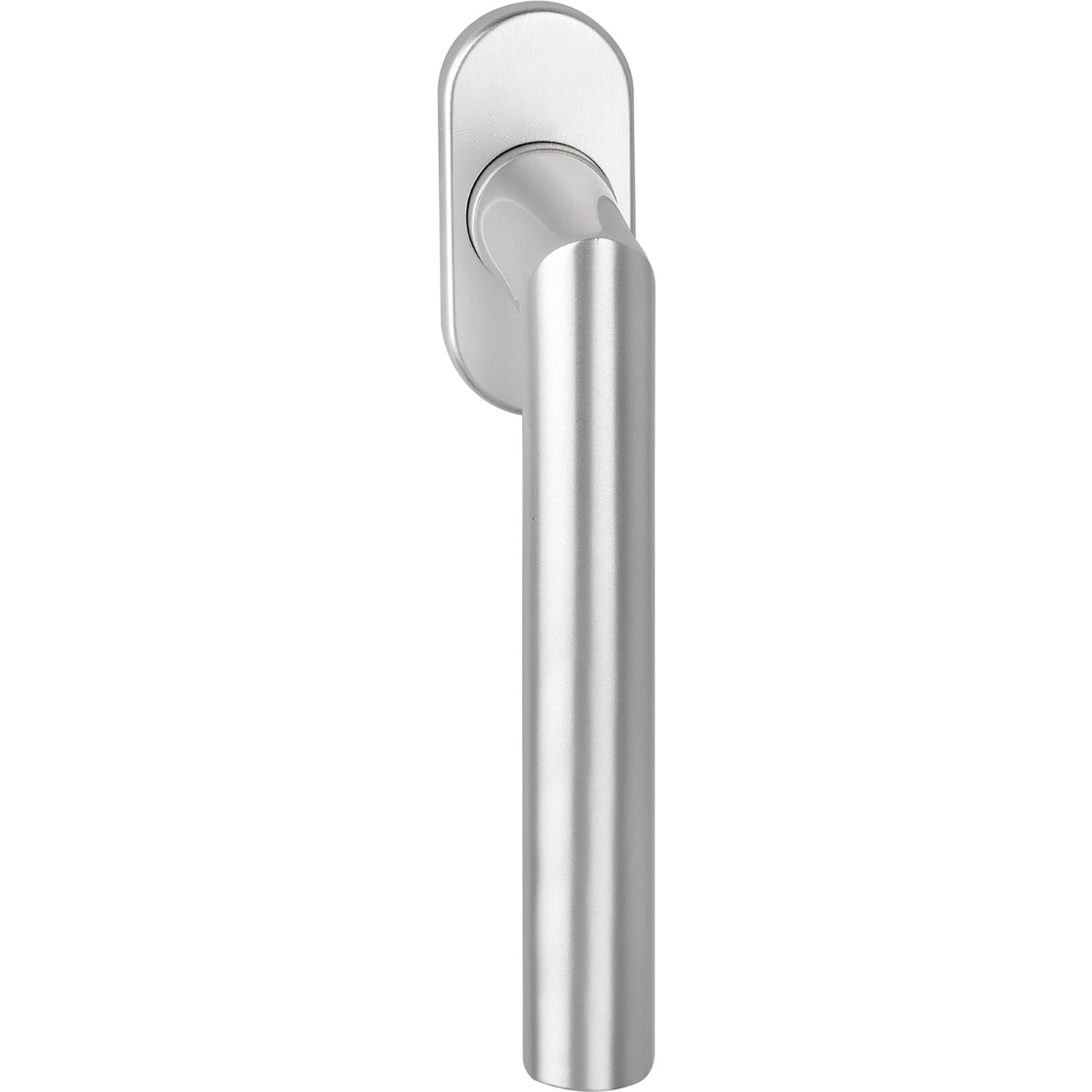 Ogro Fenstergriff PREMIUM 4906SO - verdeckt geschraubt Vierkant 7x20 - 40 silber elox