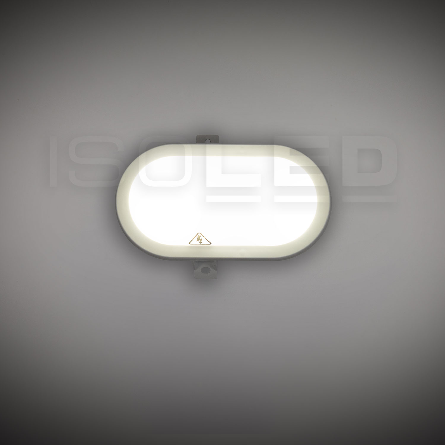 ISOLED LED Kellerleuchte mit HF-Bewegungssensor 10W IP54 weiß neutralweiß,