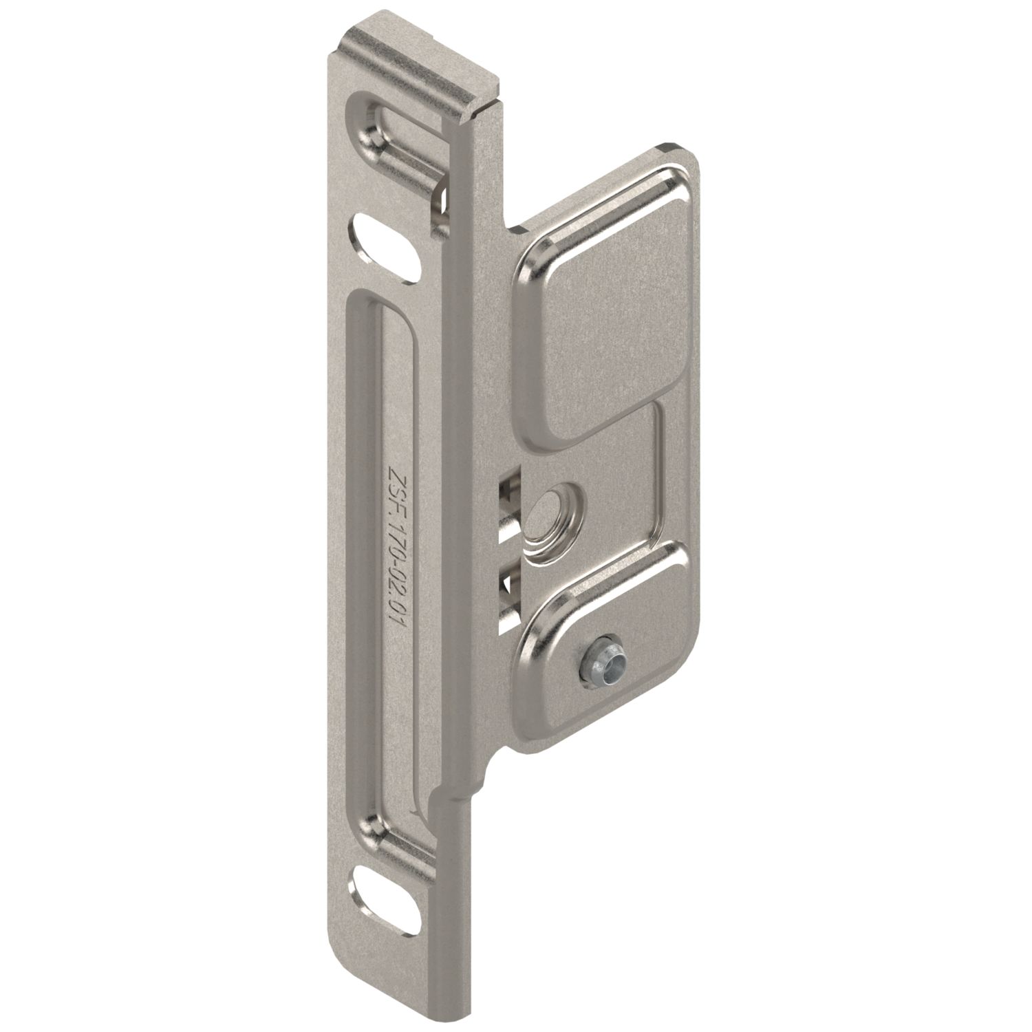 blum METABOX Frontbefestigung Zarge M/K/H Schraubversion links Stahl vernickelt