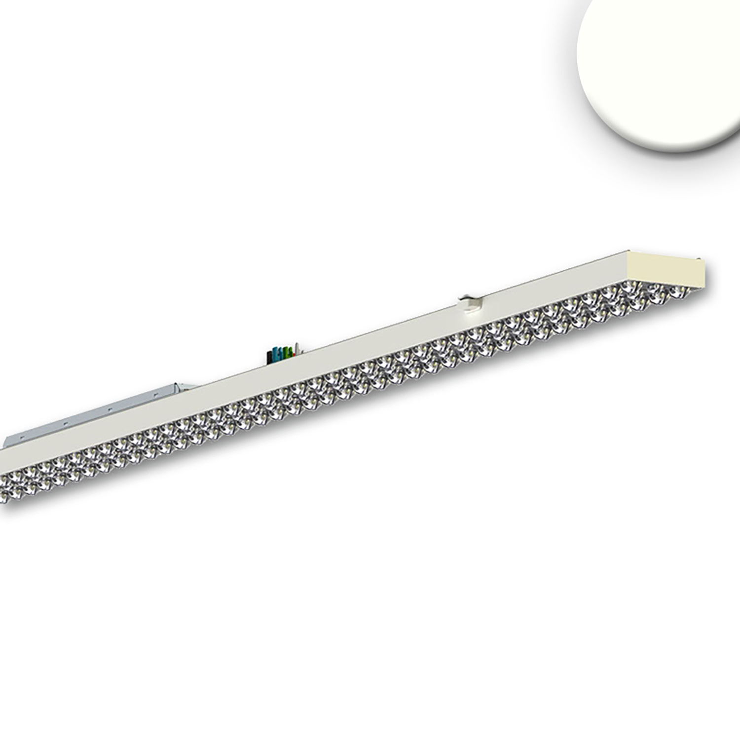 ISOLED FastFix LED Linearsystem S Modul 1,5m 25-75W 4000K 180lm/W 25° links/25° rechts