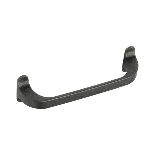 furnipart Griff Locker Lochabstand 128mm Breite 140mm zink antik grau