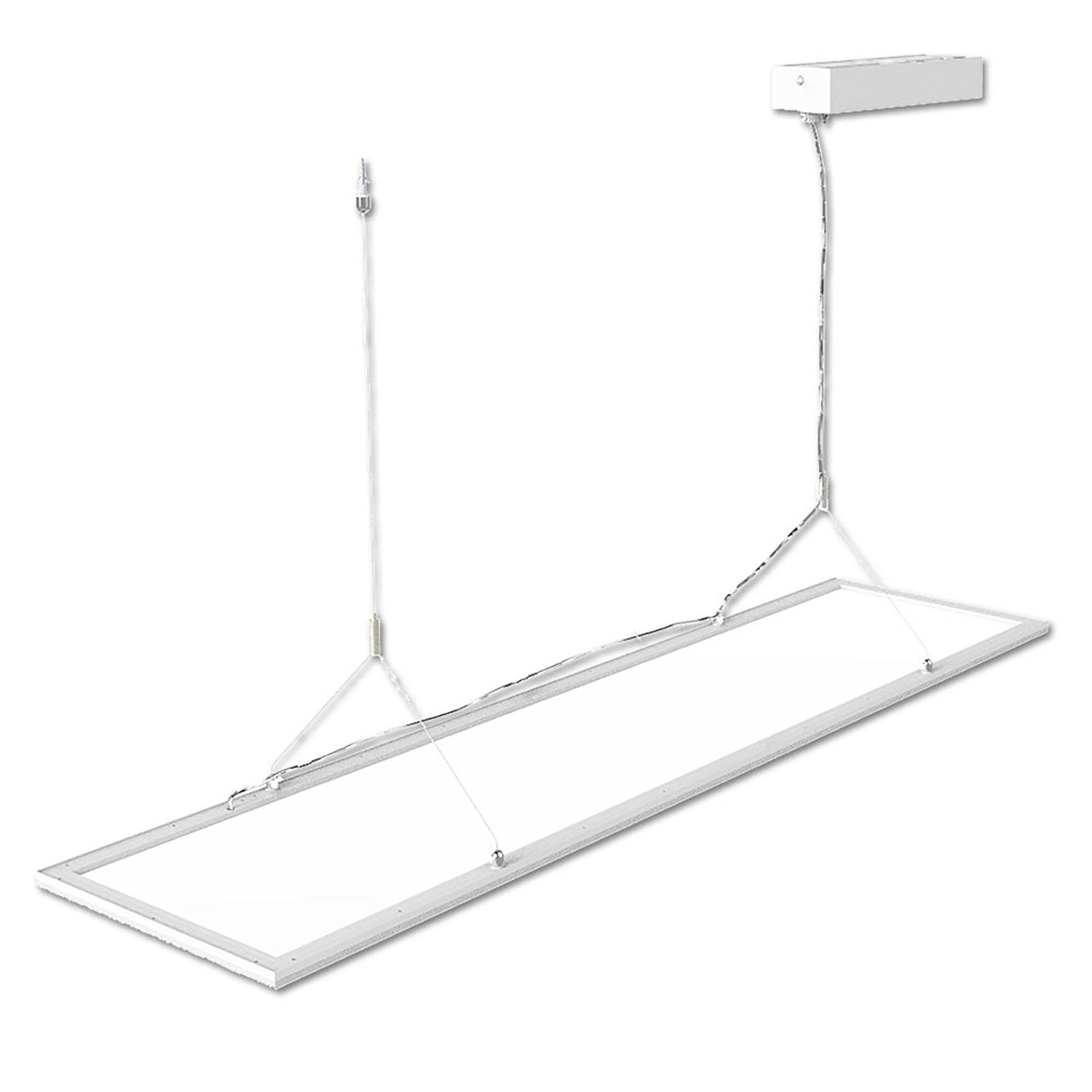 ISOLED LED Office Hängeleuchte Up&Down 20W+20W 30x120cm weiß UGR