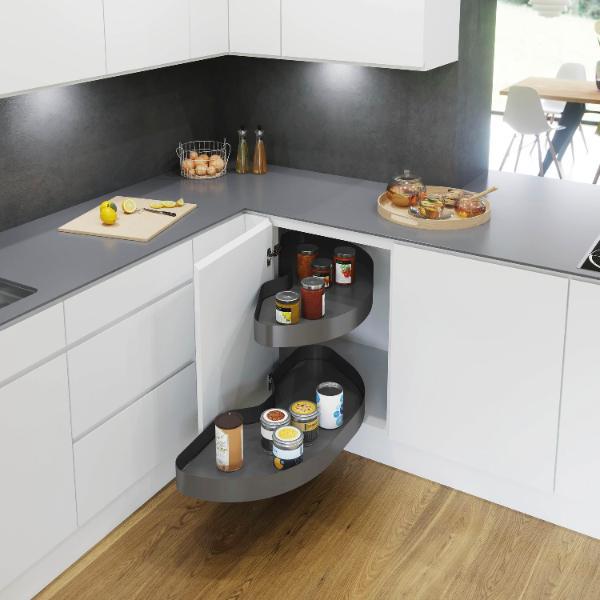 Vauth-Sagel VS Cornerstone Maxx Eckauszug Planero EH 650/KB 900 mm rechts Lava