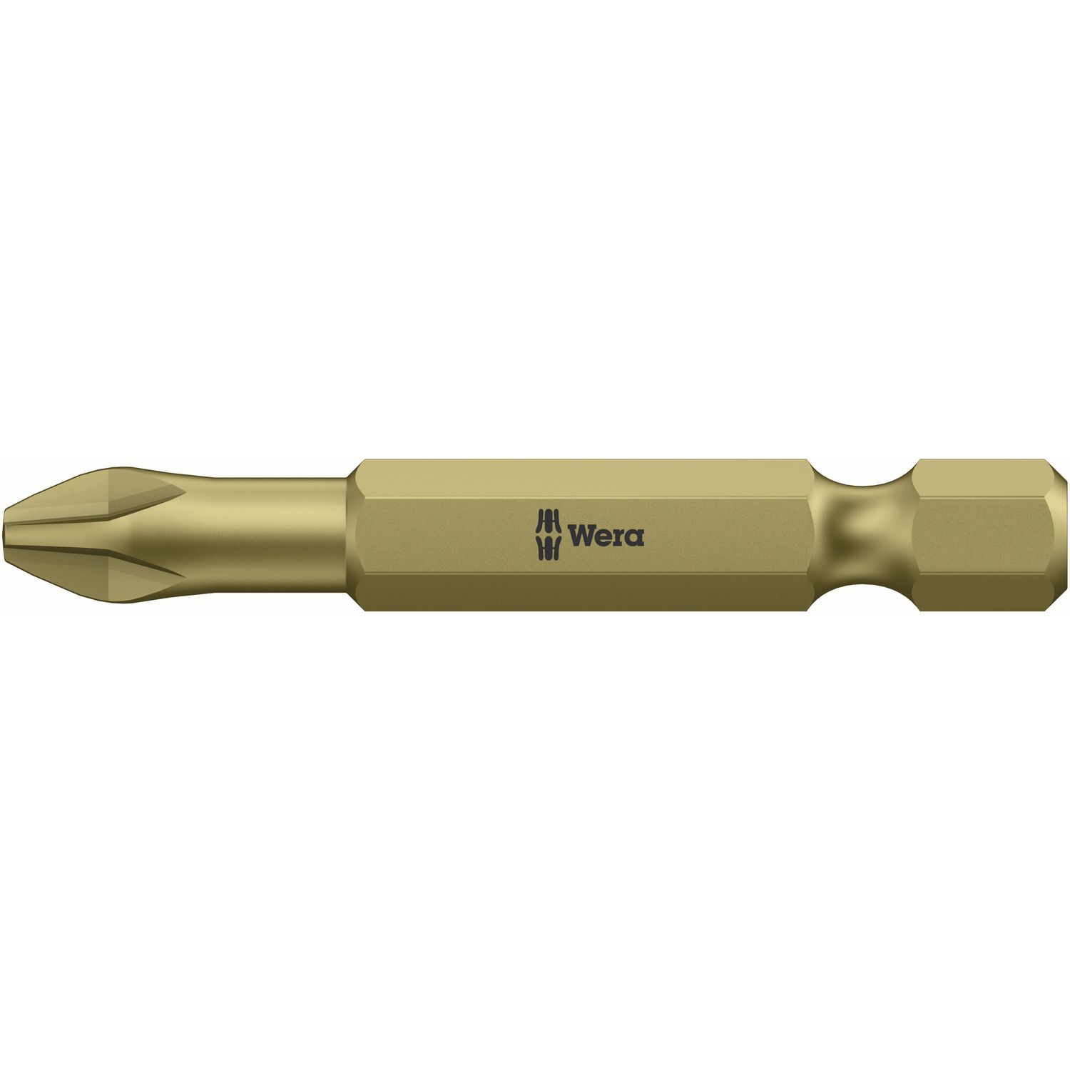 Wera Bit-Einsatz 851/4TH lang 1/4"sechskant PH 3/50 mm Pillips
