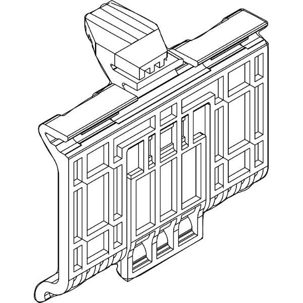 DORMA-Glas Muto 150 Adapter zu Abdeckprofil
