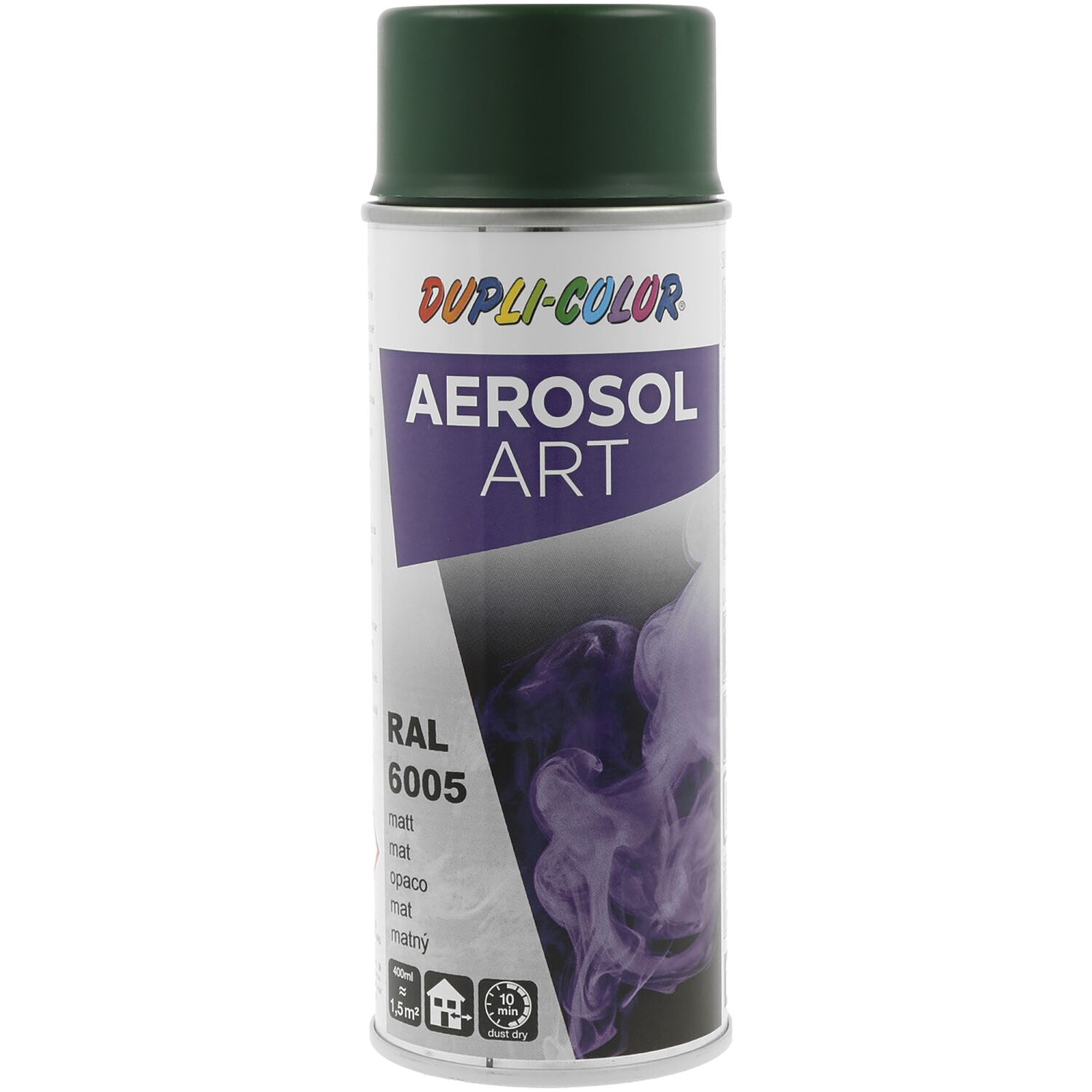 Dupli-Color Lackspray Aerosol Art 400ml moosgrün matt / RAL 6005
