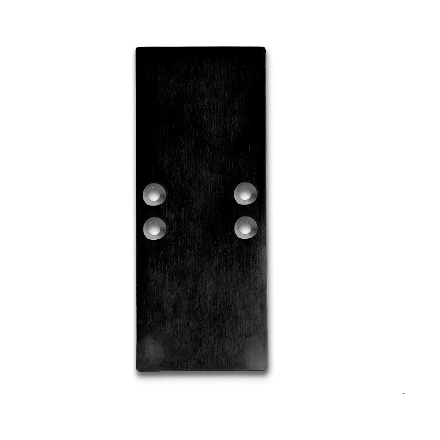 ISOLED Endkappe EC66 Aluminium schwarz für Profil 2SIDE 2 STK inkl. Schrauben