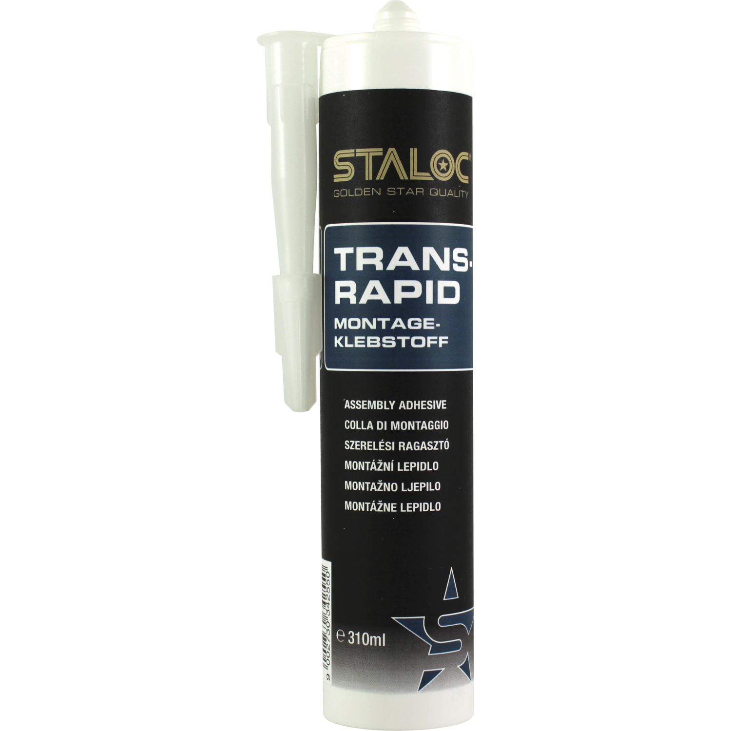 STALOC PU Montagekleber Trans Rapid 310ml transparent (0.31l)