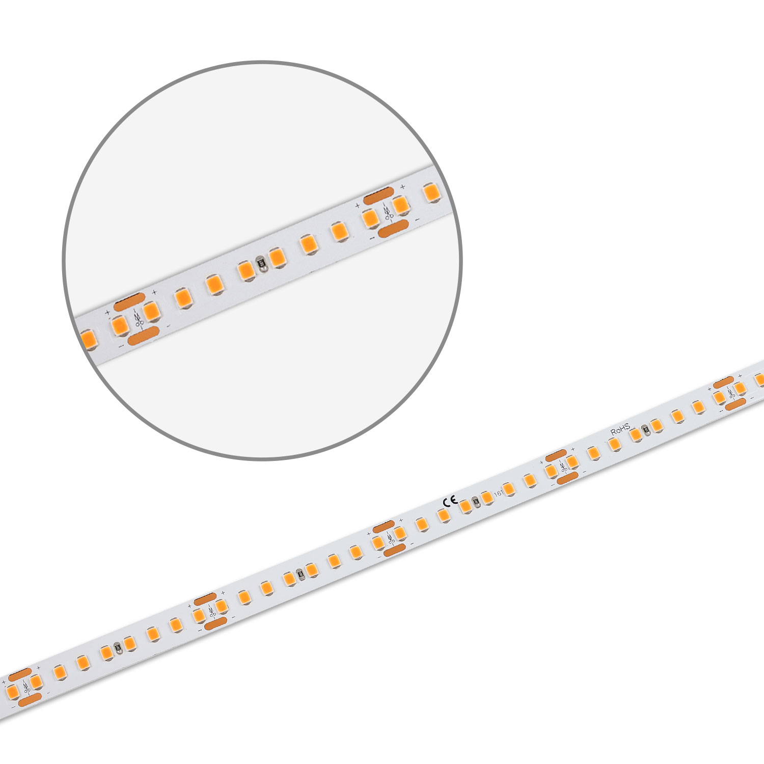 ISOLED LED CRI Food Flexband Meat 24V DC 14,4W IP20 5m Rolle 160 LED/m
