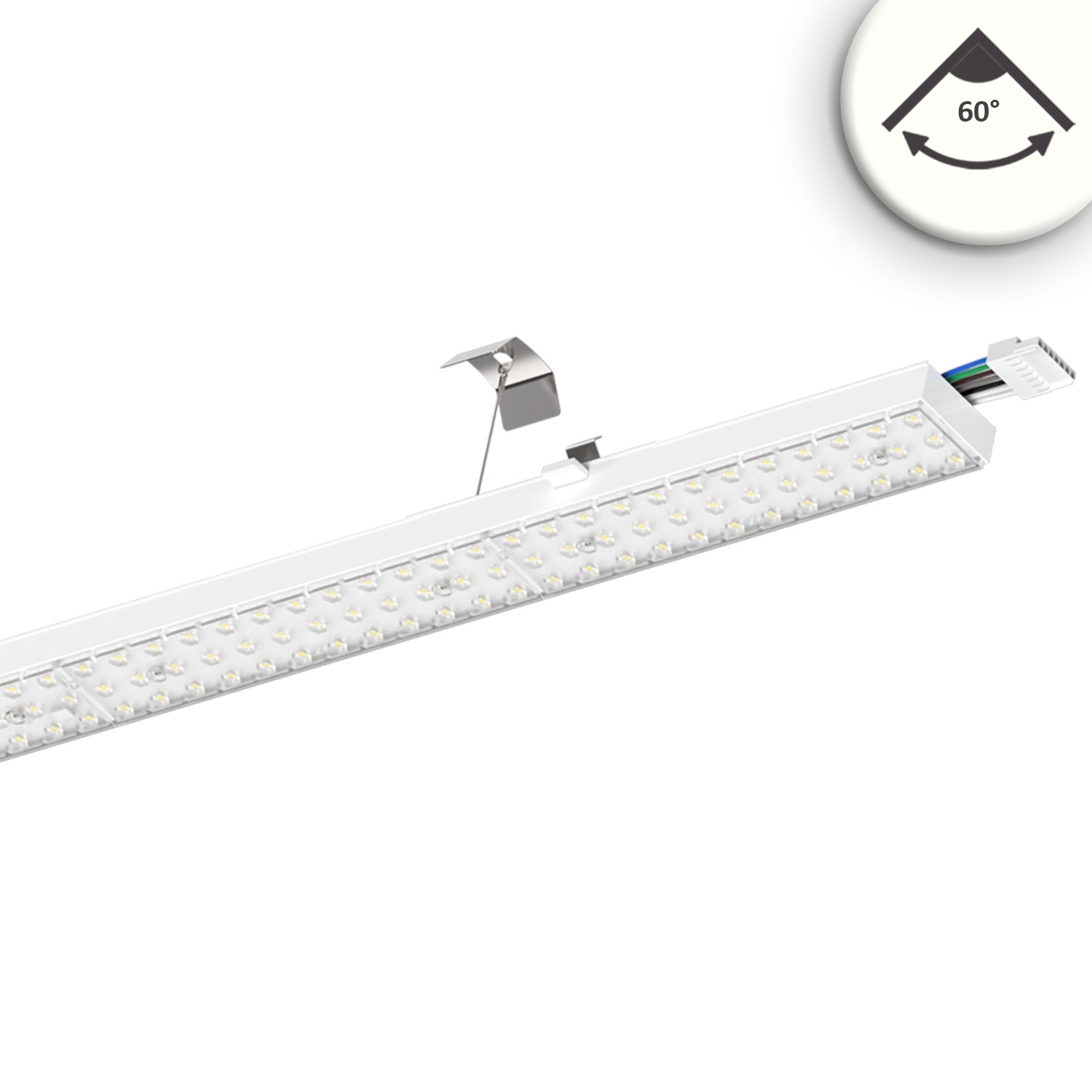 ISOLED FastFix LED Linearsystem R XL Modul 1528mm 25-75W 4000K 60° 180lm/W