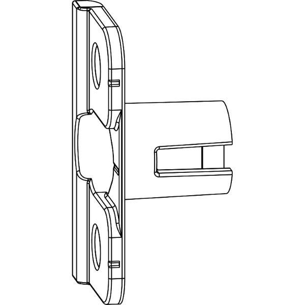 Maco #368015 MACO Anpressverschluss einbohrbar Rahmenteil, Eurofalz 30 mm 13 V (368015)