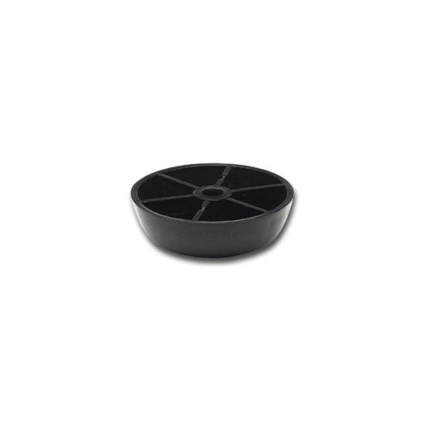 Möbelgleiter starr ø 50 mm, Höhe 30 mm, Kunststoff schwarz