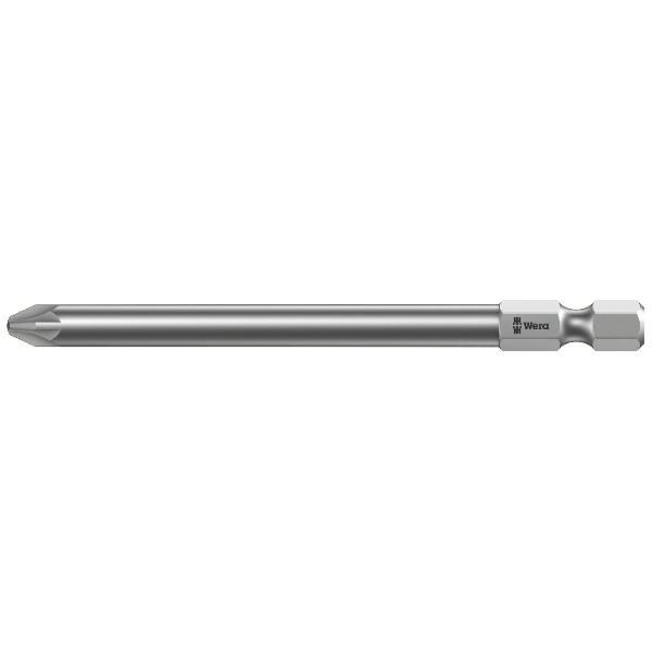 Wera Bit-Einsatz 855/4Z extra lang 1/4"sechskant PZ 2/ 89 mm Pozidriv