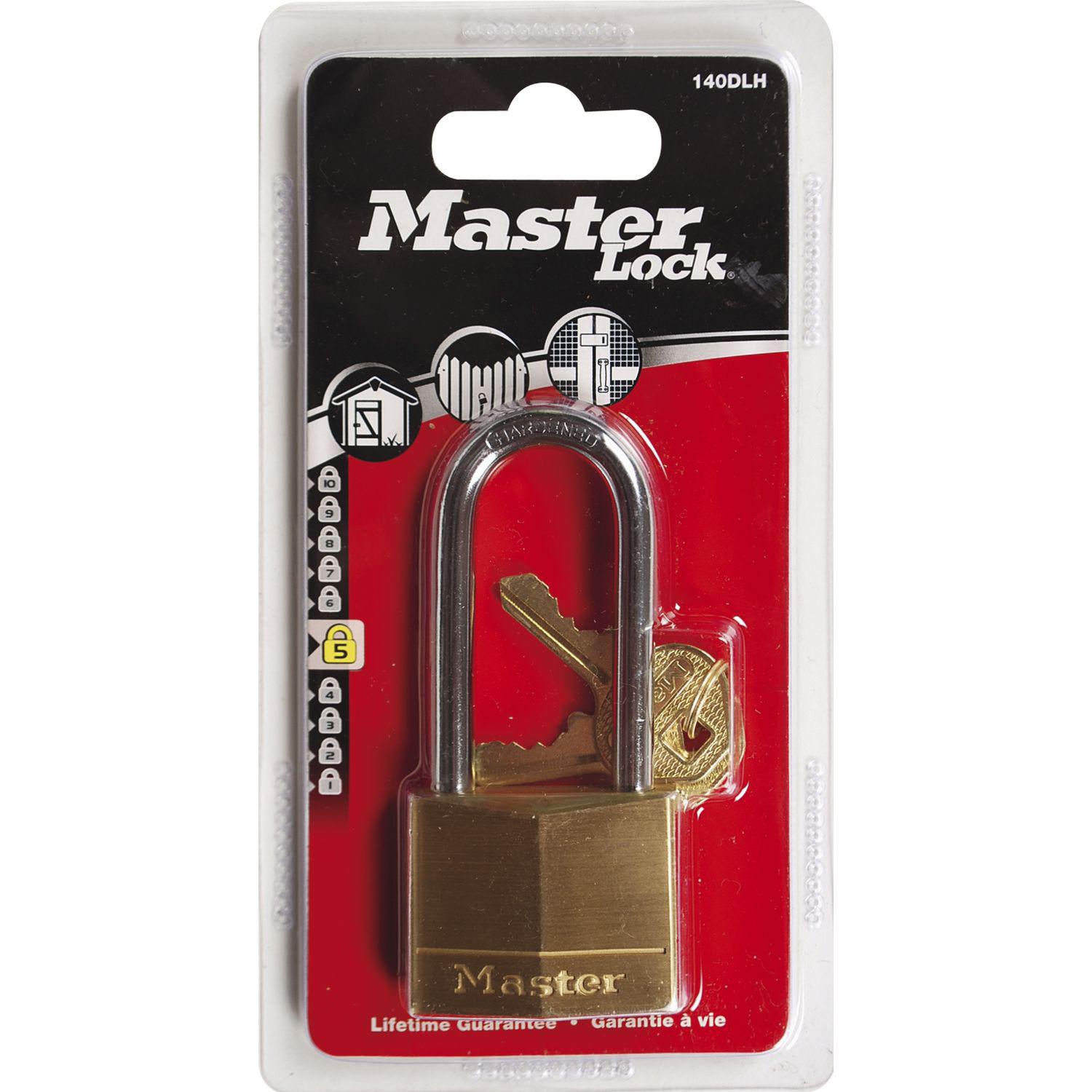 Master Lock Vorhangschloss 140 EURDLH Messing, Breite 40 mm, verschsp. SB