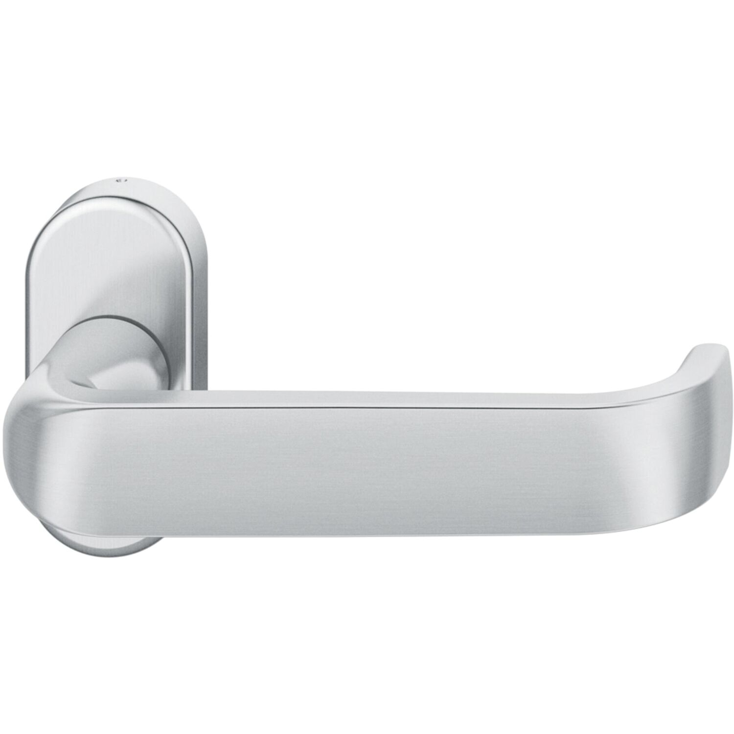 FSB FH-Rahmentürdrücker 09 1268 Standflügel ovale Rosette Edelstahl matt