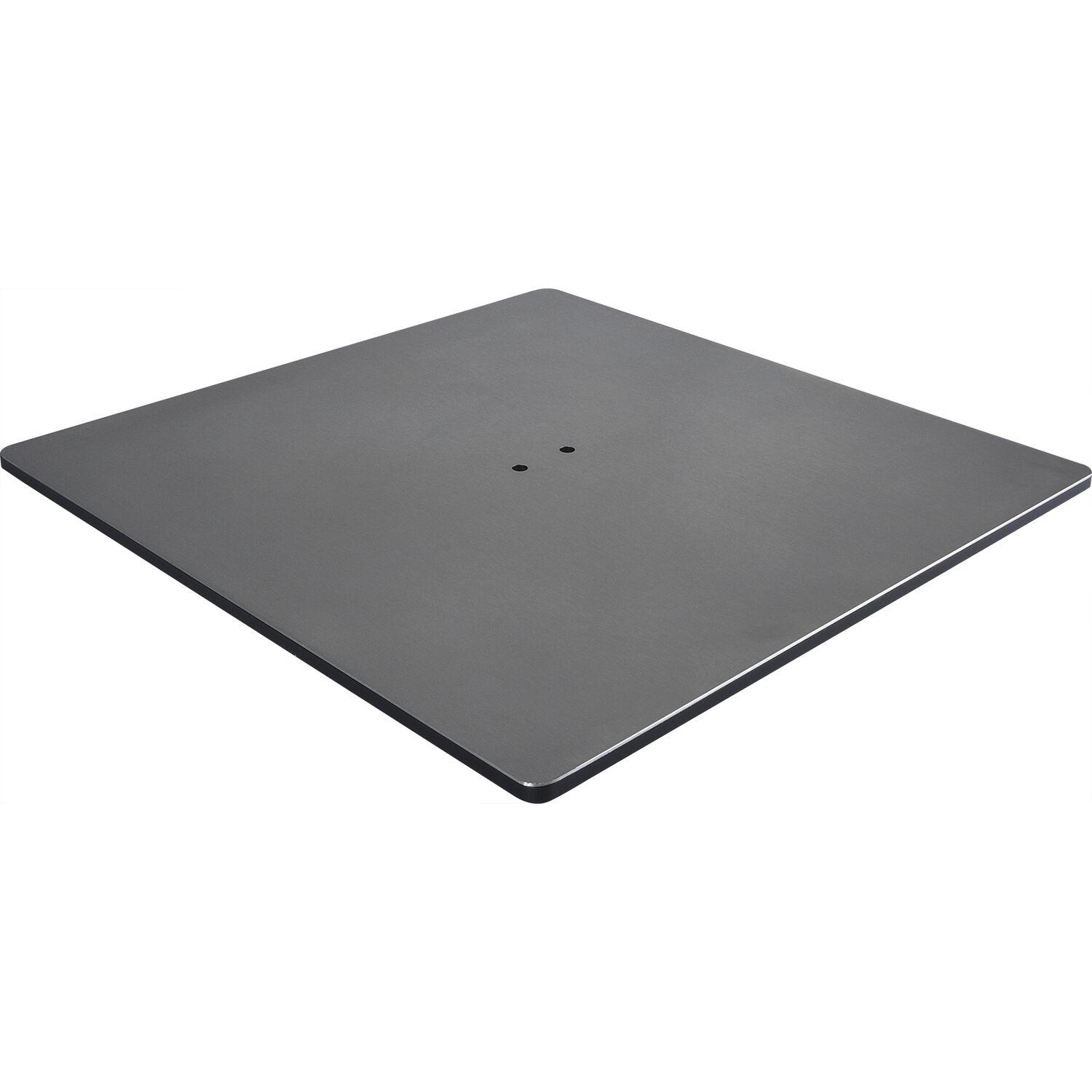 Simausrom Bodenplatte Amila 450 x 450 mm Edelstahl gebürstet