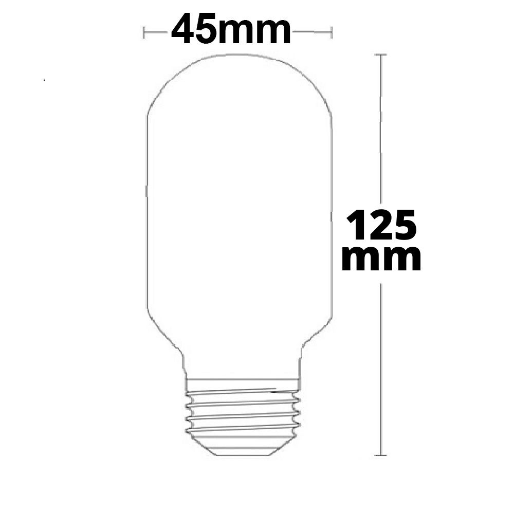 ISOLED E27 T45 8W 360° neutralweiß dimmbar