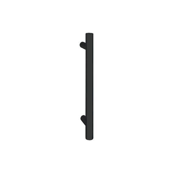 Marchesi Türgriff 4800 - gerade 1200mm Lochabstand 900mm Edelstahl schwarz matt