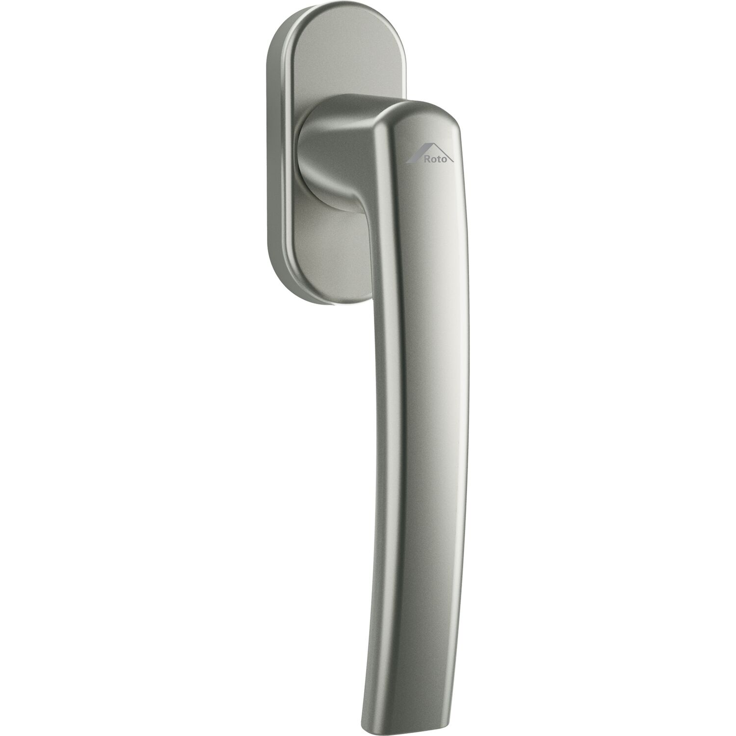 Roto Fenstergriff ROTOLINE Vierkant 7x35mm Aluminium titan eloxiert