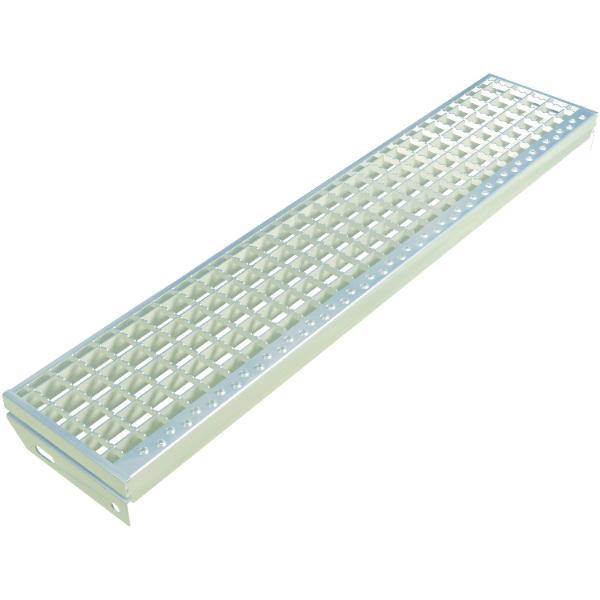 Normtreppenrost Außenmaß 1000 x 305 mm, Maschenteilung 33 x 33 mm