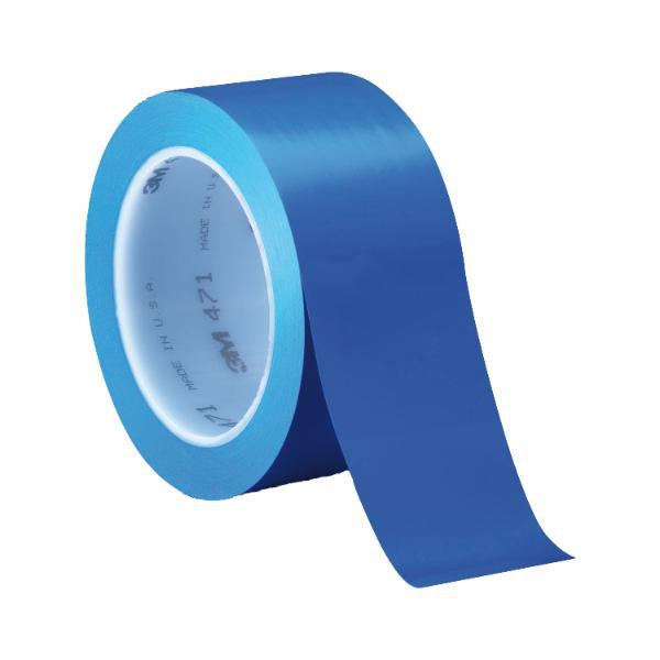 3M Weich-PVC-Klebeband 471 0,12mm x 50mm x 33m blau (24Stk)