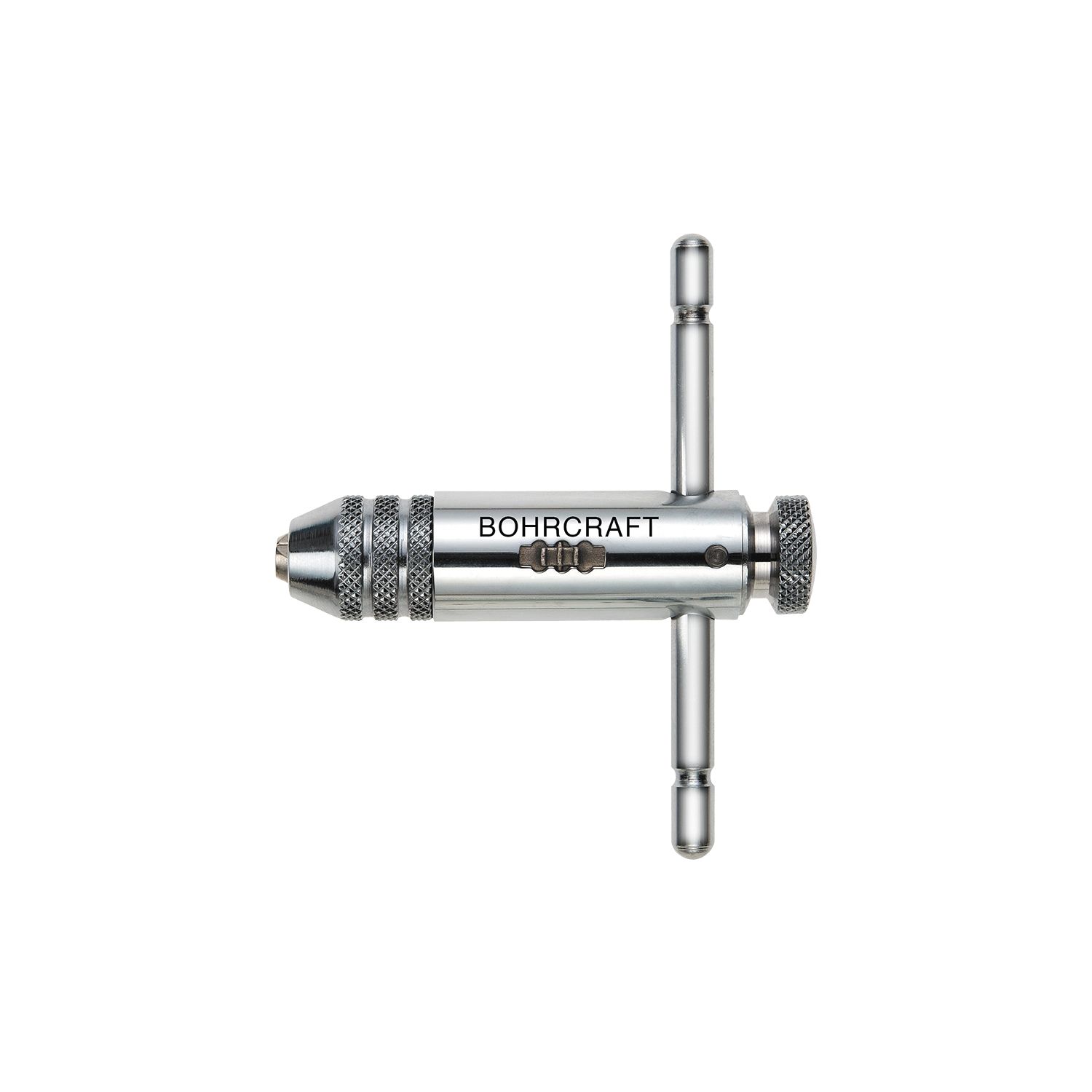 Bohrcraft Werkzeughalter Zweibacken mit Knarre Gr.1 kurz Länge 85 mm