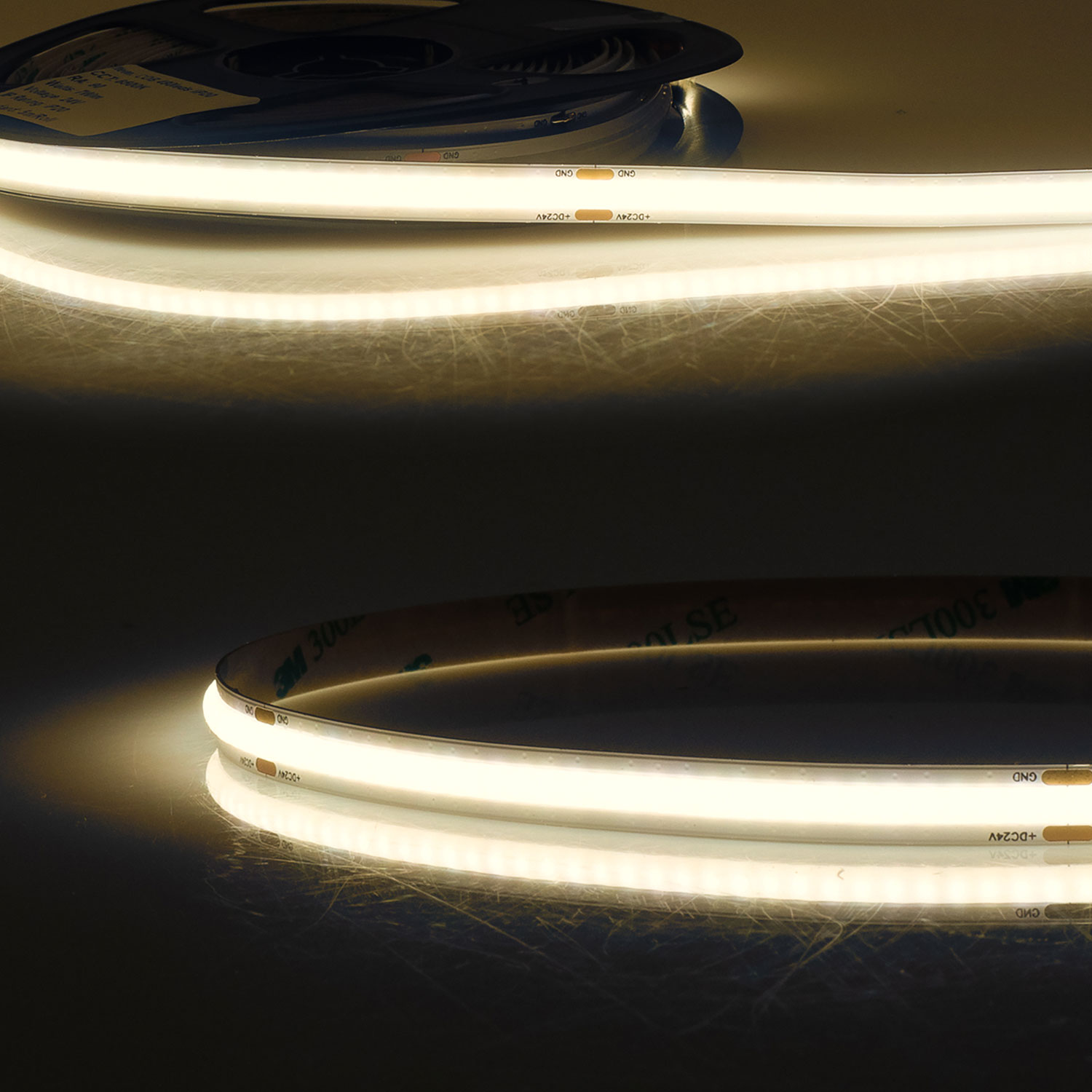 ISOLED LED COB930 Linear Flexband 24V DC 8W IP20 3000K 5m Rolle 480 LED/m