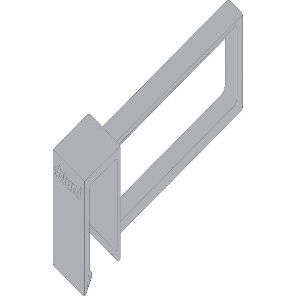 blum ORGA-LINE TANDEMBOX ANTARO Längsteiler zu Querreling, Grau