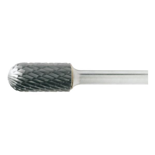 Lukas HM-Frässtift Form C Walzenrund Kopf ø 12 mm Länge 25 mm Zahnung 4 Inox