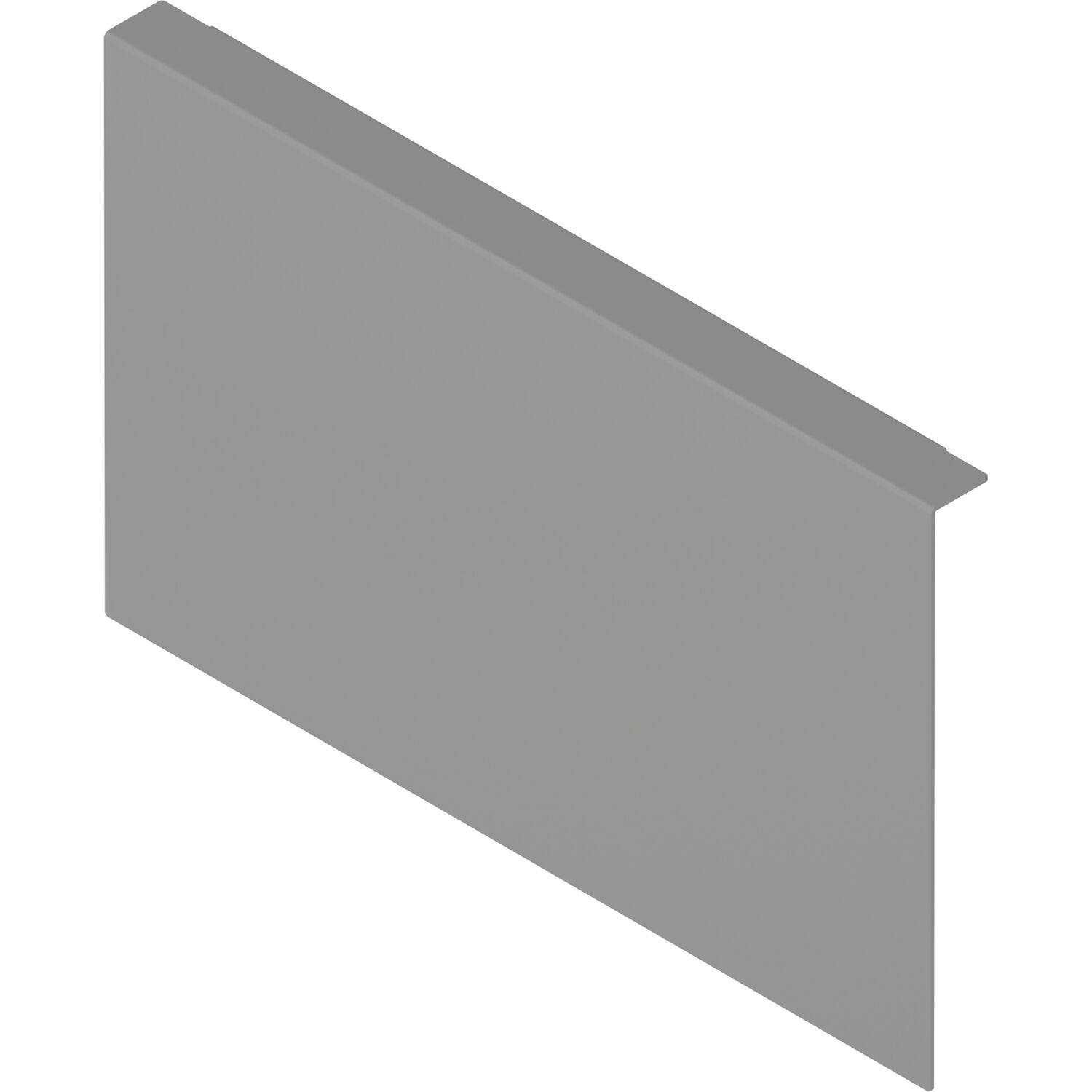 blum AMBIA-LINE Adapterprofil Höhe C, B242 mm, Stahl Indiumgrau