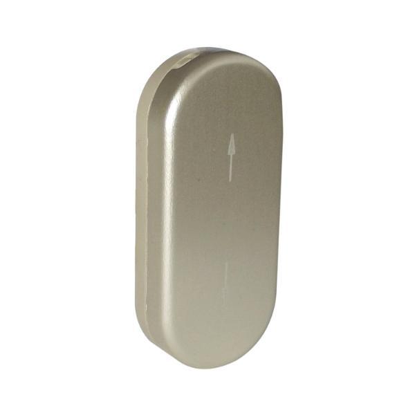 Roto ROTO Steckrosette ROTOLINE - m. Schiebehangerl, Aluminium champagne eloxiert