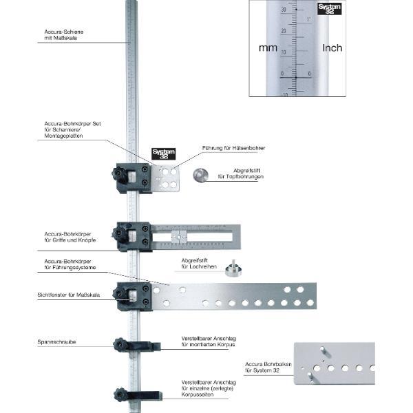 Hettich ACCURA Bohrer, ø 5 mm, HSS