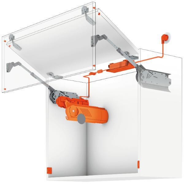 blum AVENTOS HF Kraftspeicher-Set, LF 5350-10150