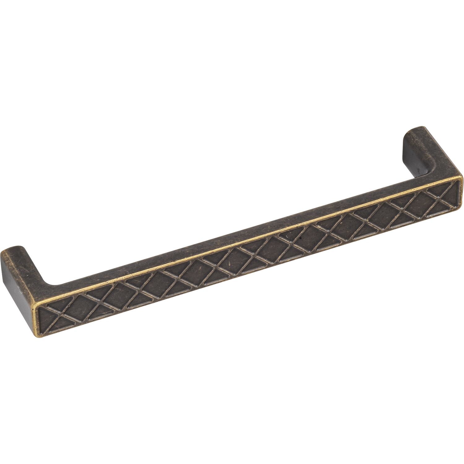 furnipart Möbelgriff Wafer Breite 175,5mm Zinkdruckguss braun antik