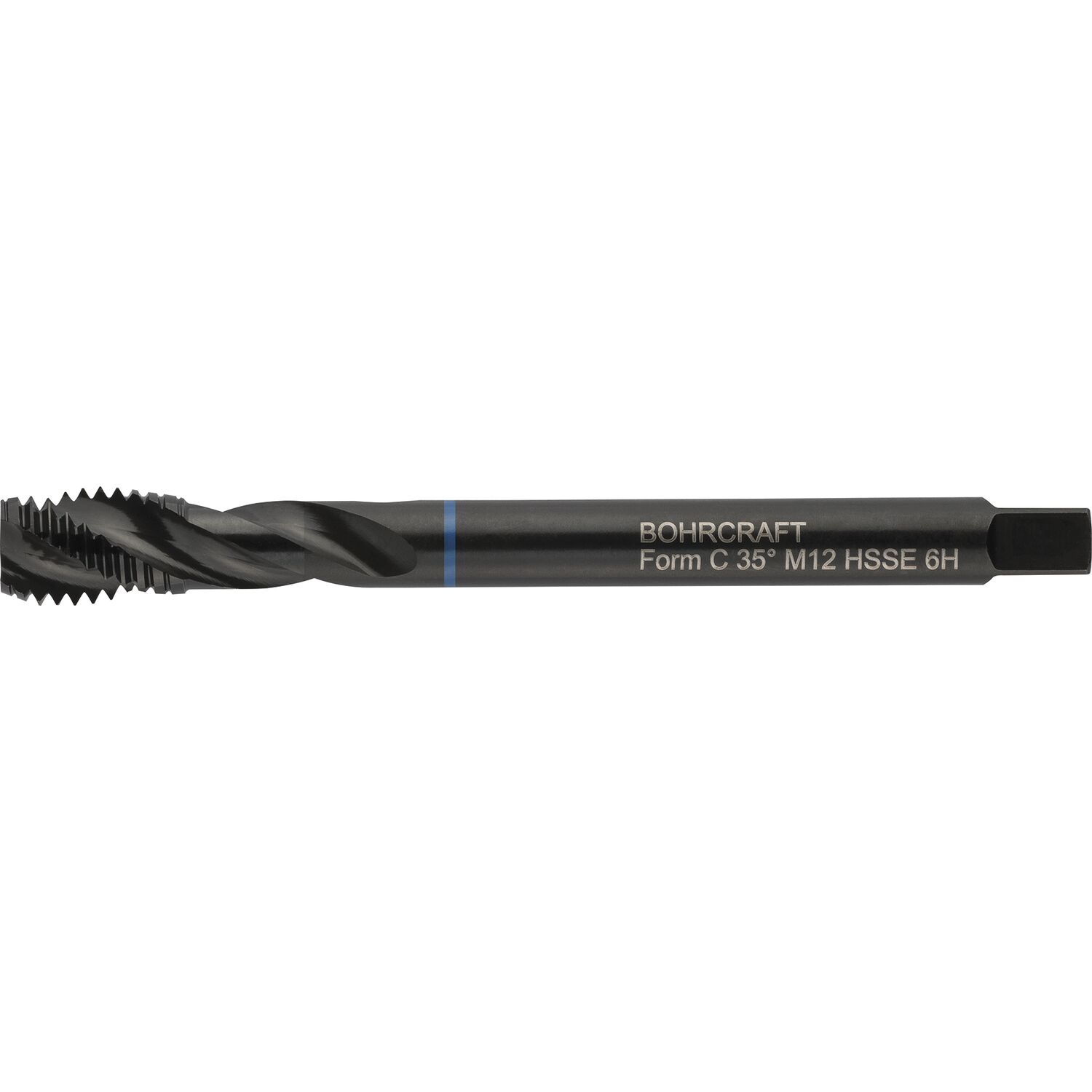 Bohrcraft Maschinengewindebohrer 40º RSP DIN376 M16 Überlaufschaft Blauring