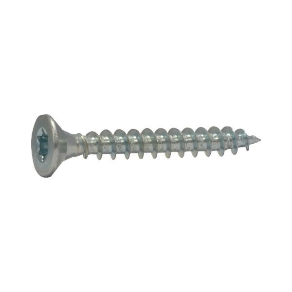 Spanplattenschraube Torx Senkkopf 4,0X40 verzinkt-blau VG,