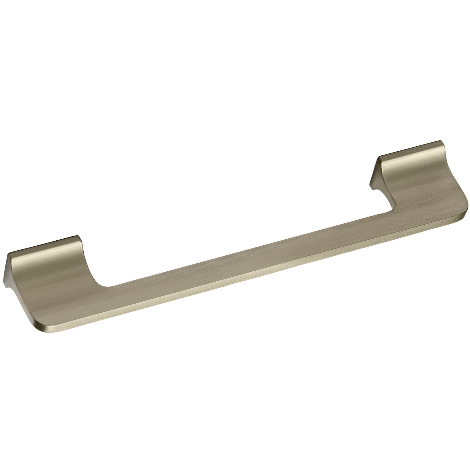furnipart Möbelgriff KEY B190 LA160 Zinkdruckguss Edelstahl Effekt