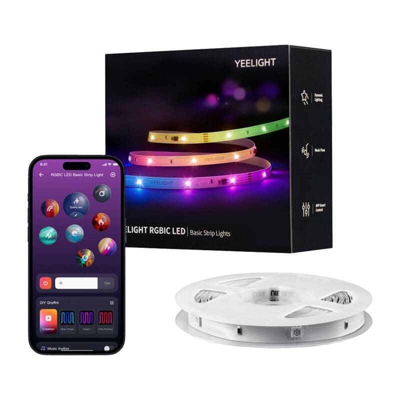 Yeelight LED Light Strip RGBIC Basic 12m