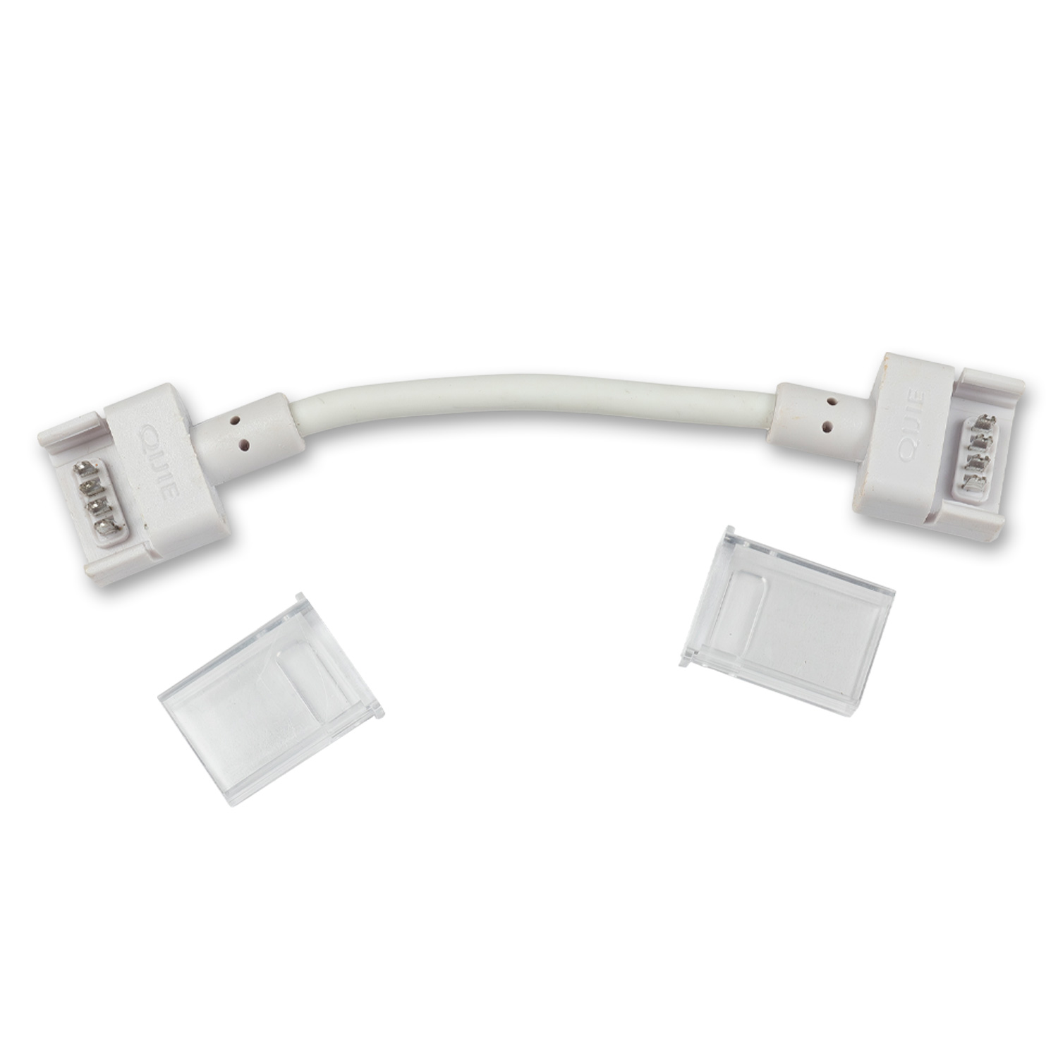 ISOLED Kontakt-Verbinder mit Kabel (max. 5A) O1-412 für 4-pol. IP68 Flexstripes mit Breite 12mm Pitc