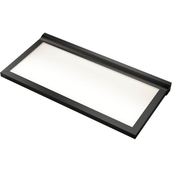 L&S Tablarleuchte Paper Shelf 1200mm schwarz