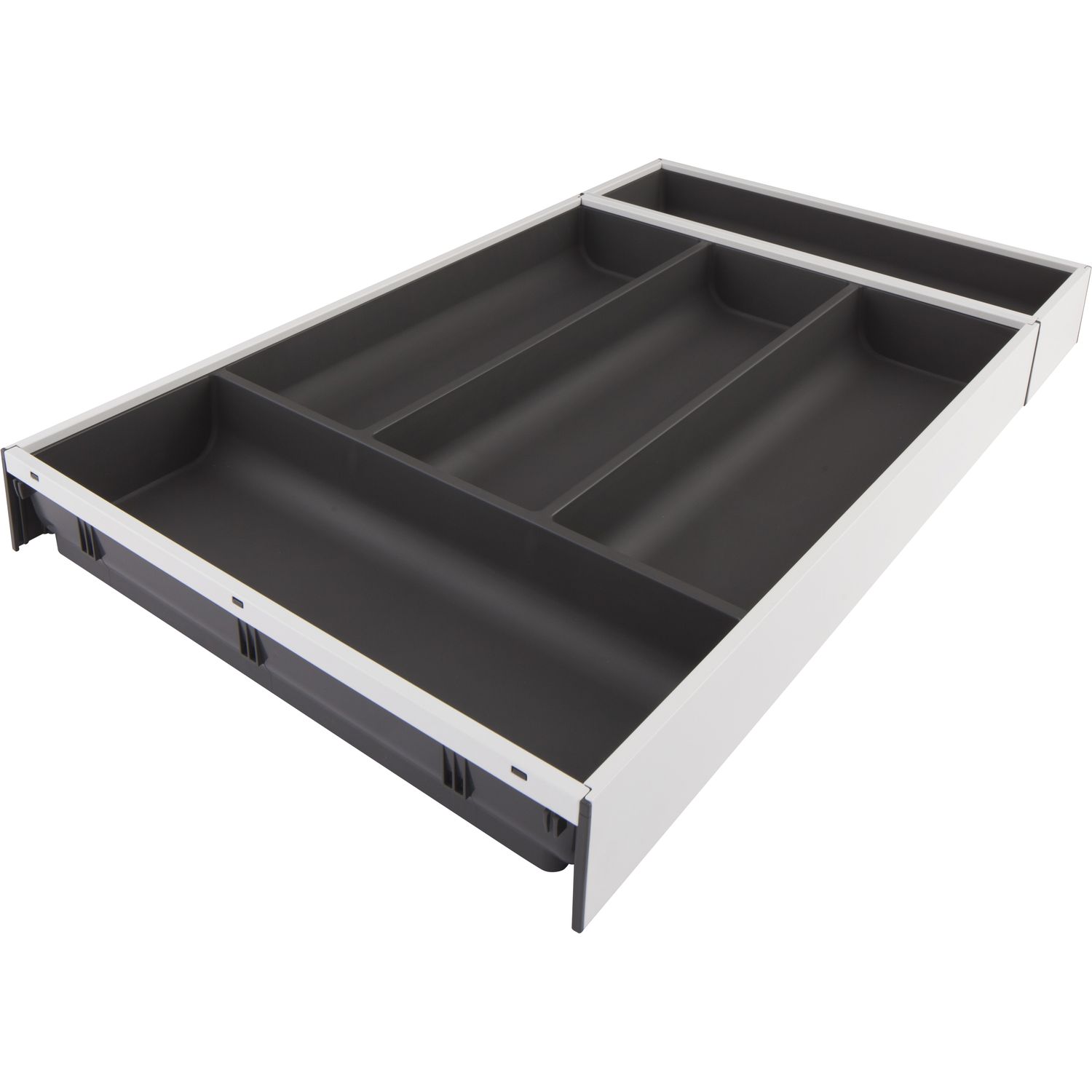 blum AMBIA-LINE Besteckeinsatz NL550mm,B300mm, Stahl SW/OG