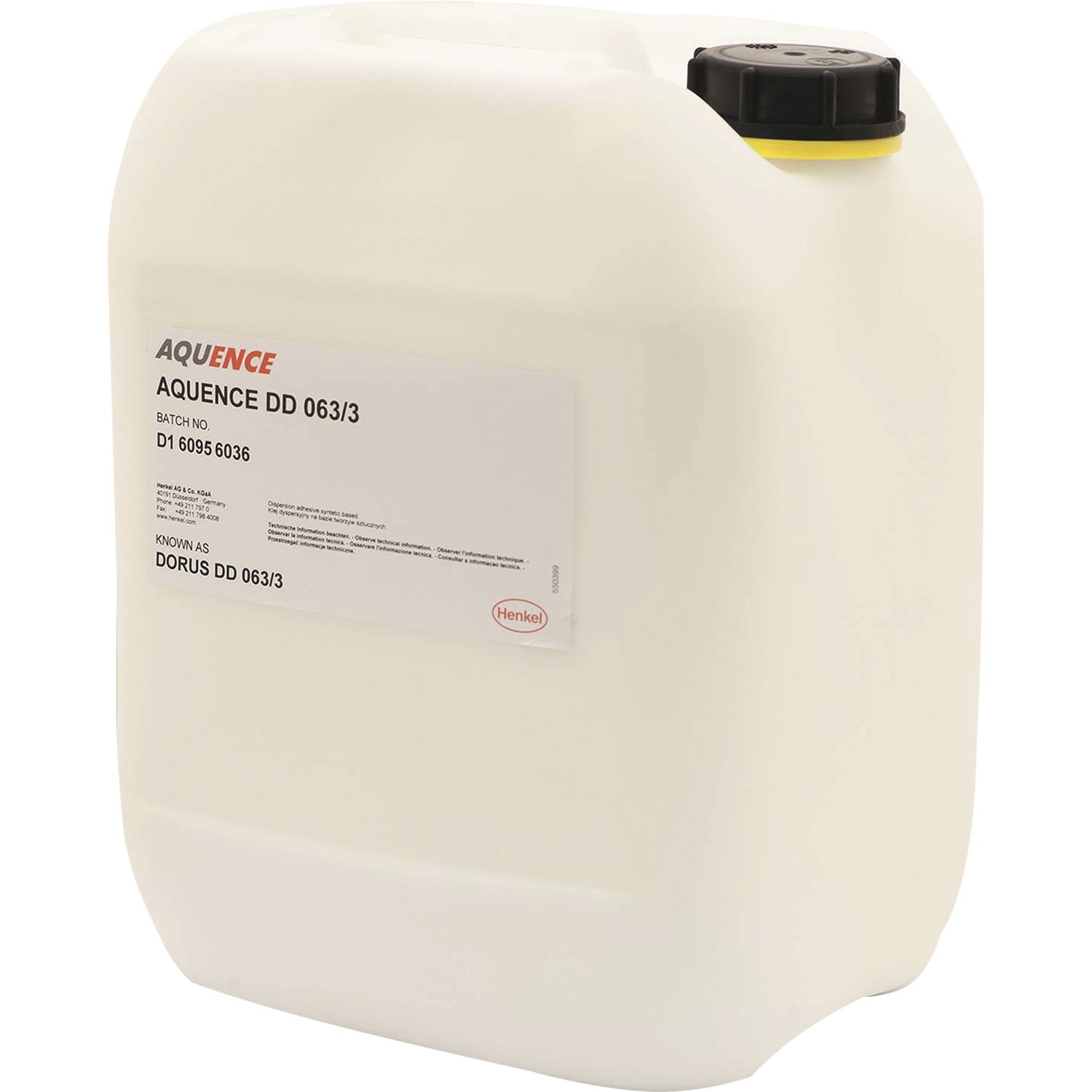 Henkel Dübelleim AQUENCE DD 063/3 Weiss / Transparent nach Trocknung