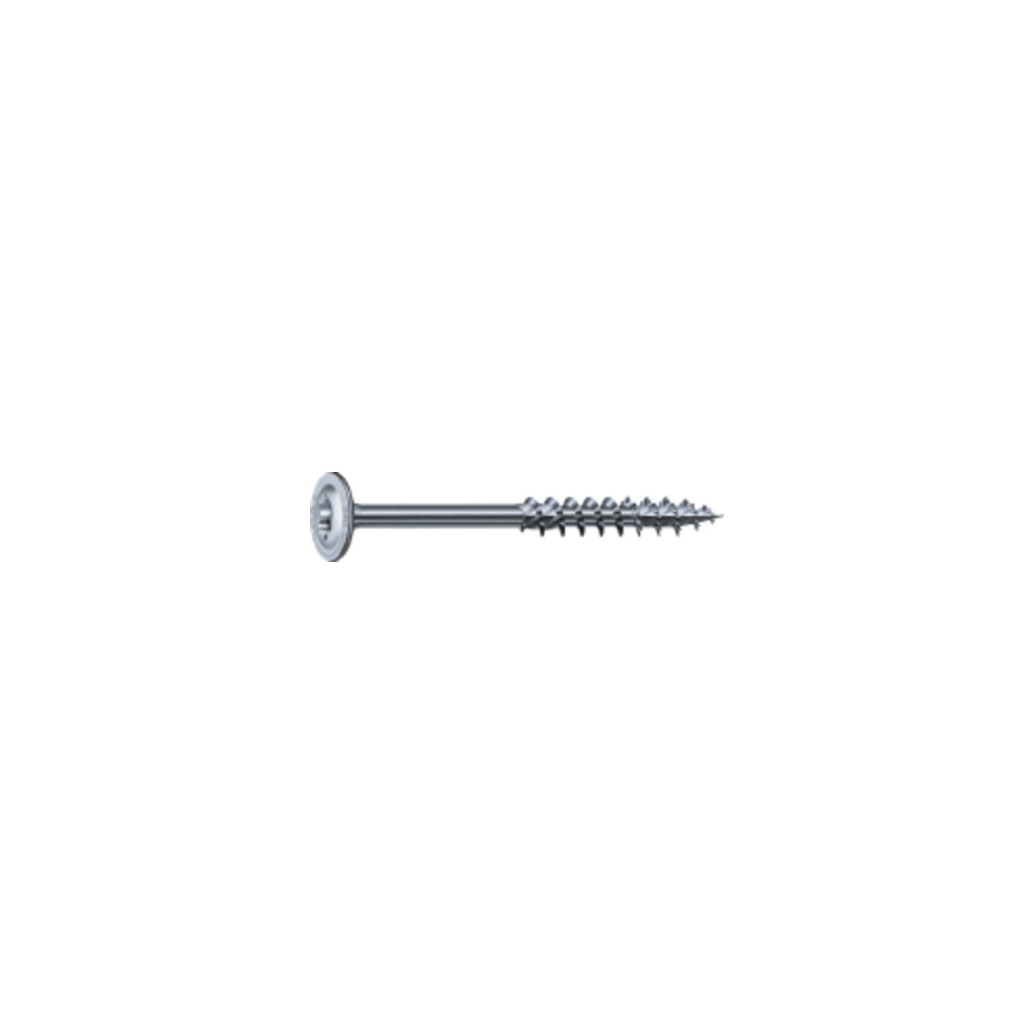 Spax Holzbauschraube Tellerkopf 8.0x100 TG Torx 40 WiroxSilber mit Bewertung (50Stk)
