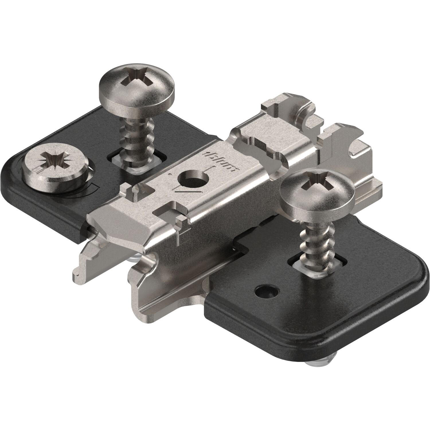 blum CLIP ONYX Exzenter Kreuzmontageplatte, Stahl, EXPANDO, Distanz 3 mm